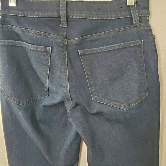 Ann Taylor High Rise Super Skinny Modern Fit Dark - Picture 6 of 9